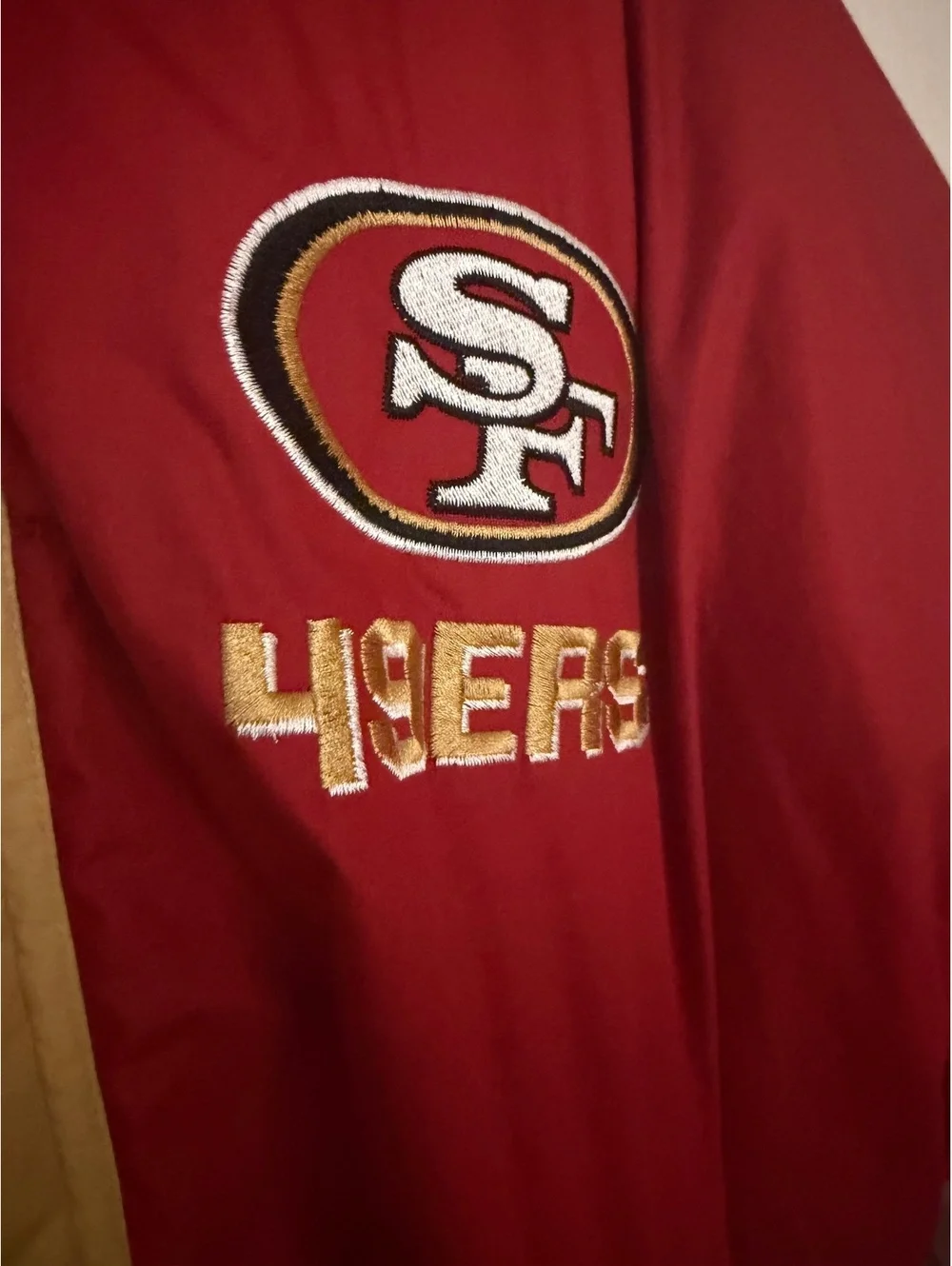 2XL Vintage San Francisco 49ers NFL Colorblock Jacket